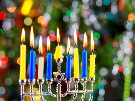 Virtual Menorah Lighting