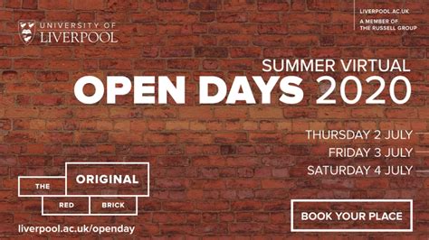 virtual open days 2020