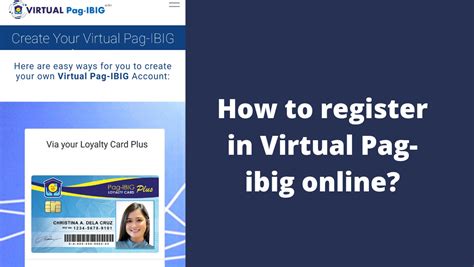 virtual pag ibig member registration
