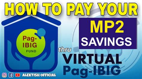 virtual pag ibig mp2 payment