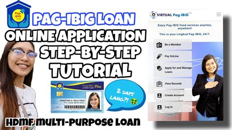 virtual pag ibig online loan application