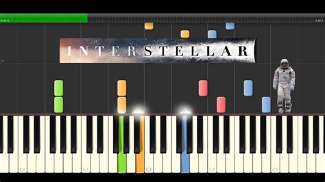 virtual piano - interstellar theme