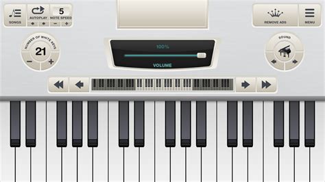virtual piano on keyboard