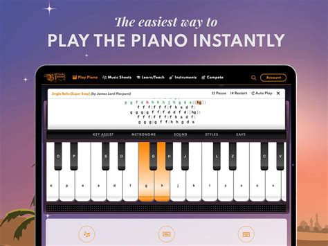 virtual piano sheets