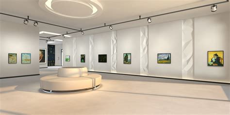 Virtual Wall For Art Display
