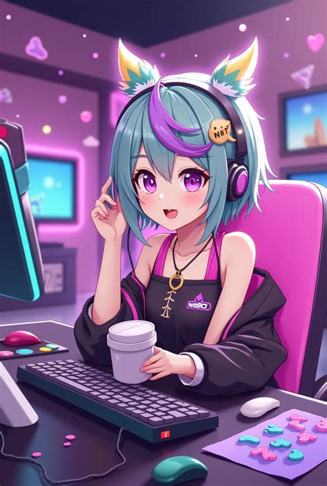 VTuber配信のイメージ