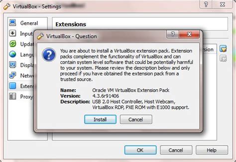 Virtualbox Extension