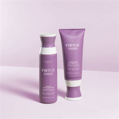 virtue flourish shampoo for thinning hair