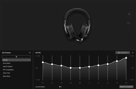 virtuoso xt eq settings