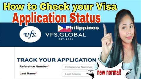 Visa Application Status Tracking