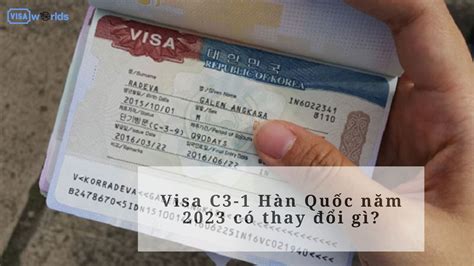 visa c3-1 hàn quốc là gì