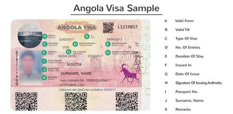 visa for entry into angola