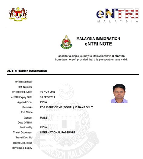 visa for malaysia for indian citizens