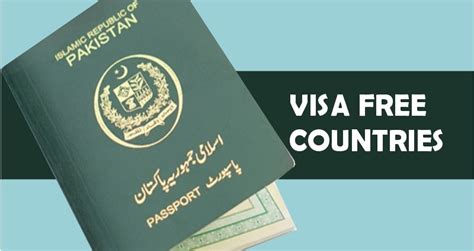 visa free countries for pakistani passport