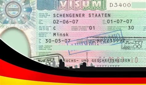 visa para viajar a alemania