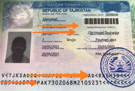 visa policy of tajikistan