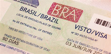 visa requirements for entering brazil