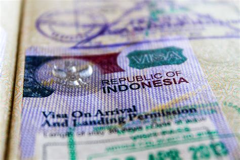 visa requirements to enter bali