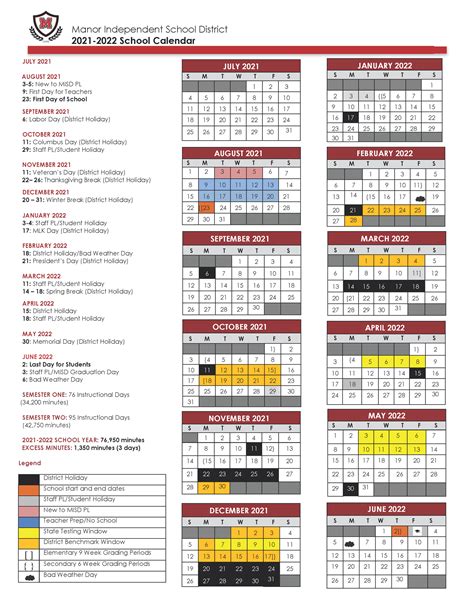 visd independent school district calendar