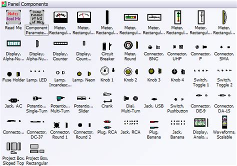 Visio Stencils Electronic Components