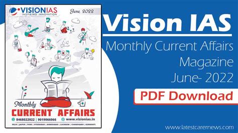 vision ias monthly magazine june 2023
