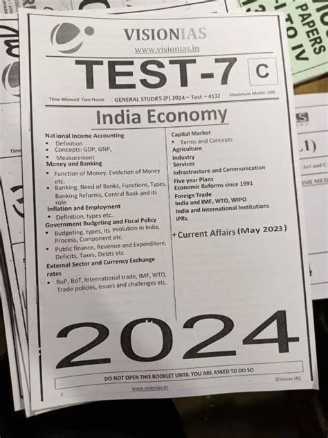 vision ias test series 2024