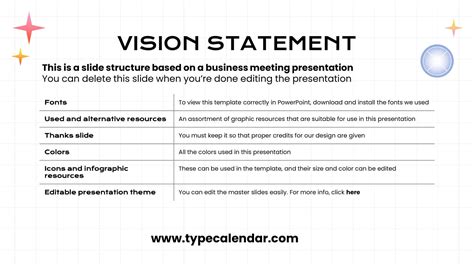 vision statement examples personal