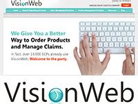 visionweb website