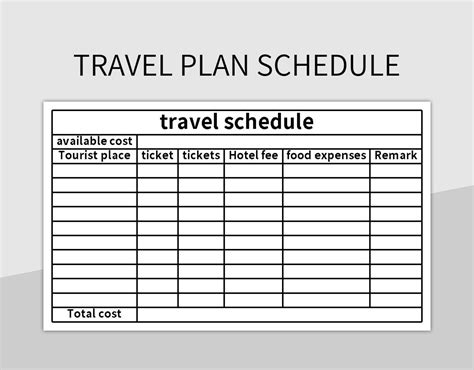visit plan