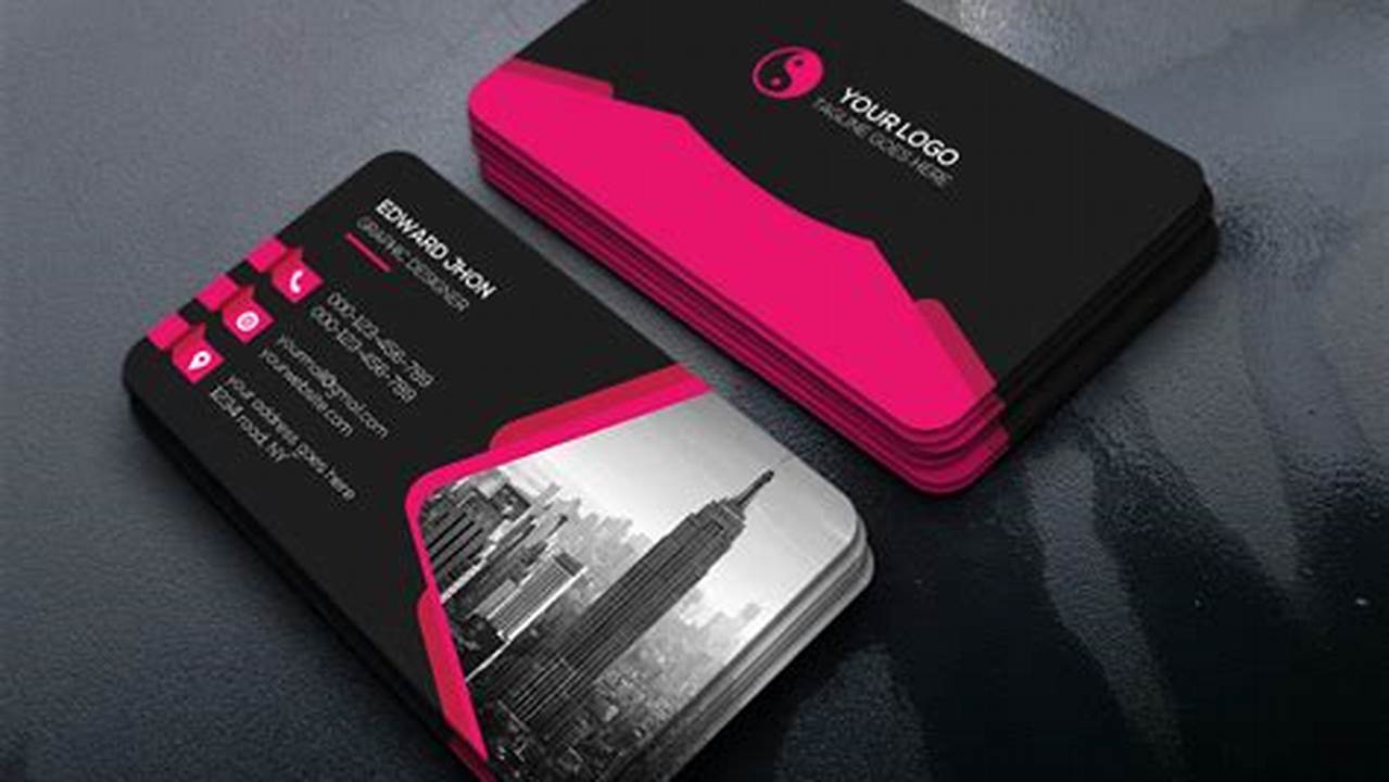 Unlock Striking Visiting Card Designs with Free PSD Downloads
