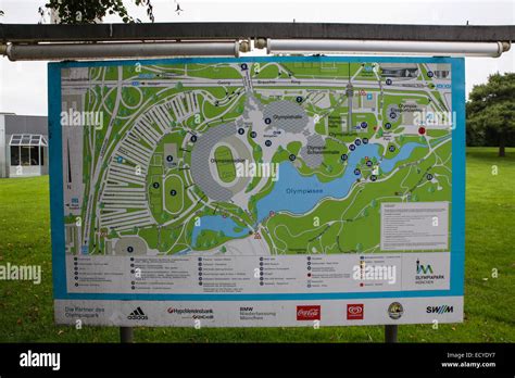 visiting olympiapark munchen map