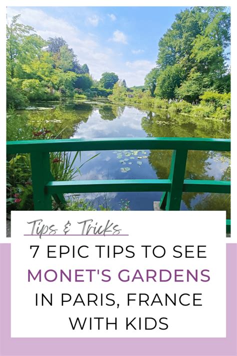 <h2>Visiting Monet's Garden</h2>