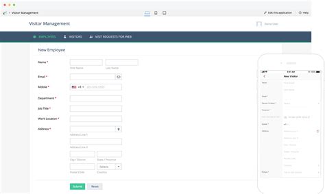 Visitor Management System App