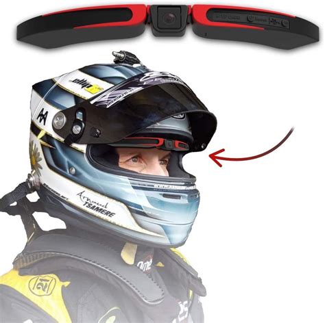 Visor Camera Helmet