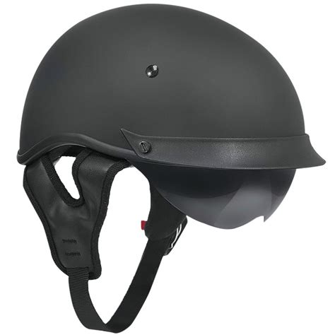 Visor Motorcycle Half Helmet