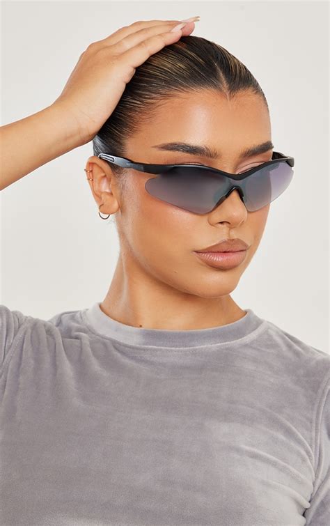 Visor Sunglasses Black