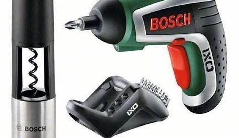 Visseuse Bosch Ixo Tire Bouchon IXO Vino Sans Fil LithiumIon Avec