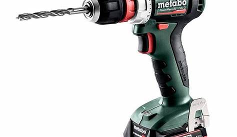 Metabo PowerMaxx BS 12 BL Q Perceuse, Visseuse 12V 2x2Ah