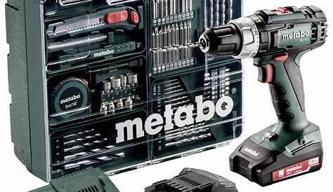 Perceusevisseuse sans fil 10,8 volts Metabo PowerMaxx BS