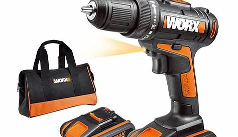 Visseuse Worx 20v 5ah Avis Perceuse Sans Fil WORX, 20 V 2 Ah, 2 Batteries