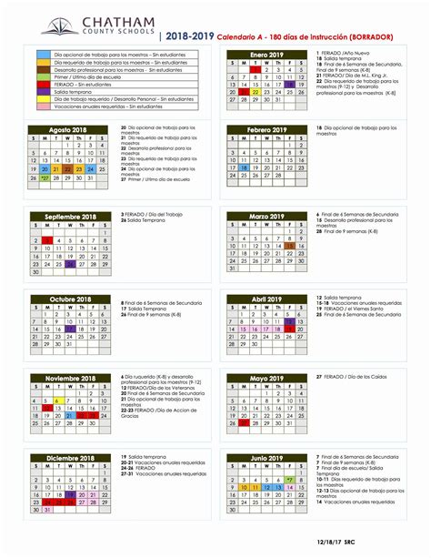 Vista Unified School District Calendar
