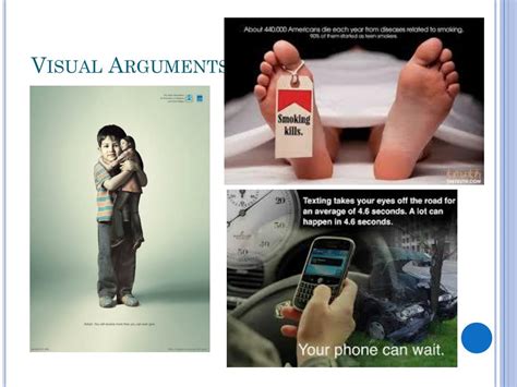 visual argument analysis examples