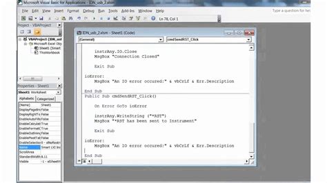 visual basic code examples for excel pdf