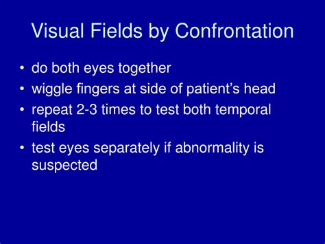 Visual Confrontation