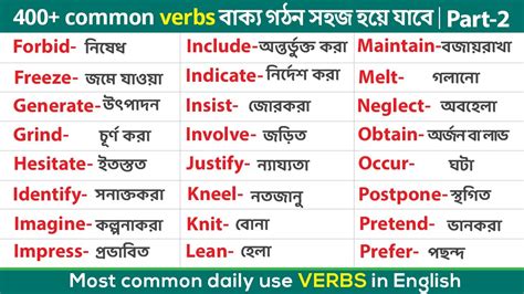 visual meaning in bengali with example