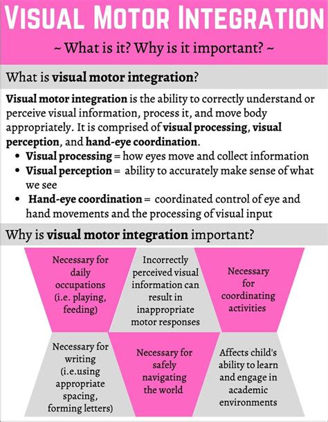 Visual Motor Integration Examples