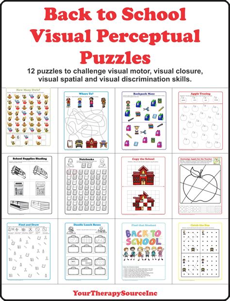 Visual Puzzles Examples