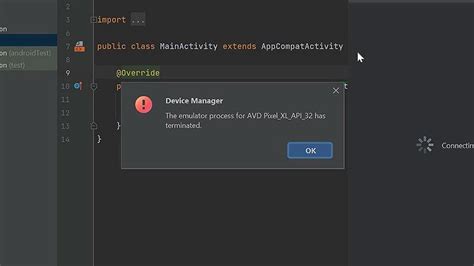 visual studio android emulator not working