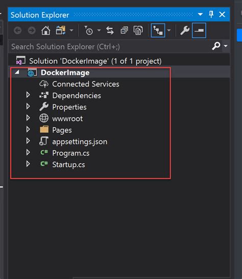 Visual Studio Build Docker
