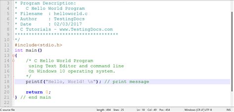 visual studio c compiler command line